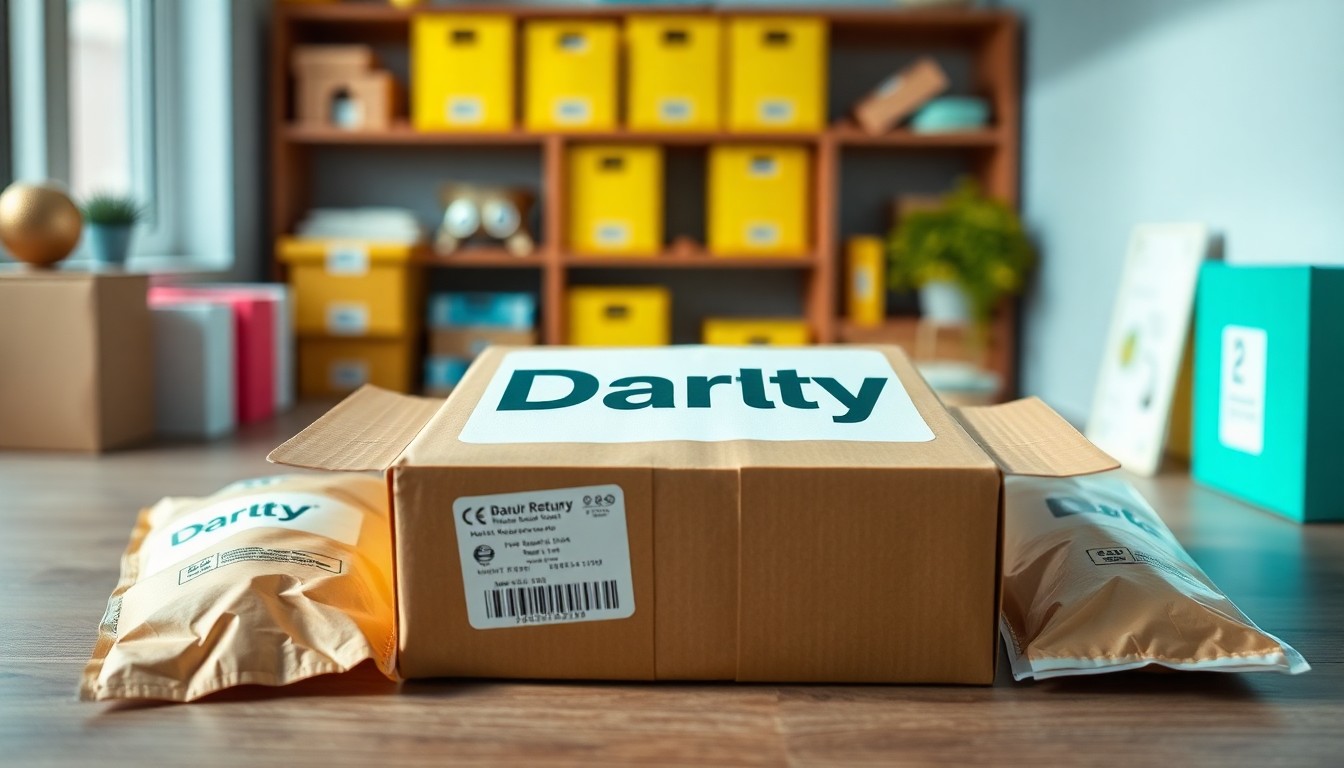 Étapes détaillées pour retourner votre produit darty