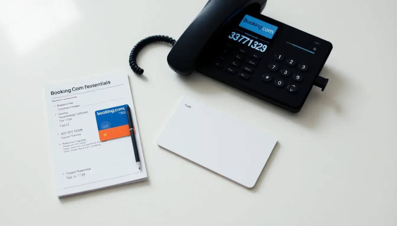 Guide pratique pour préparer votre appel au service client Booking