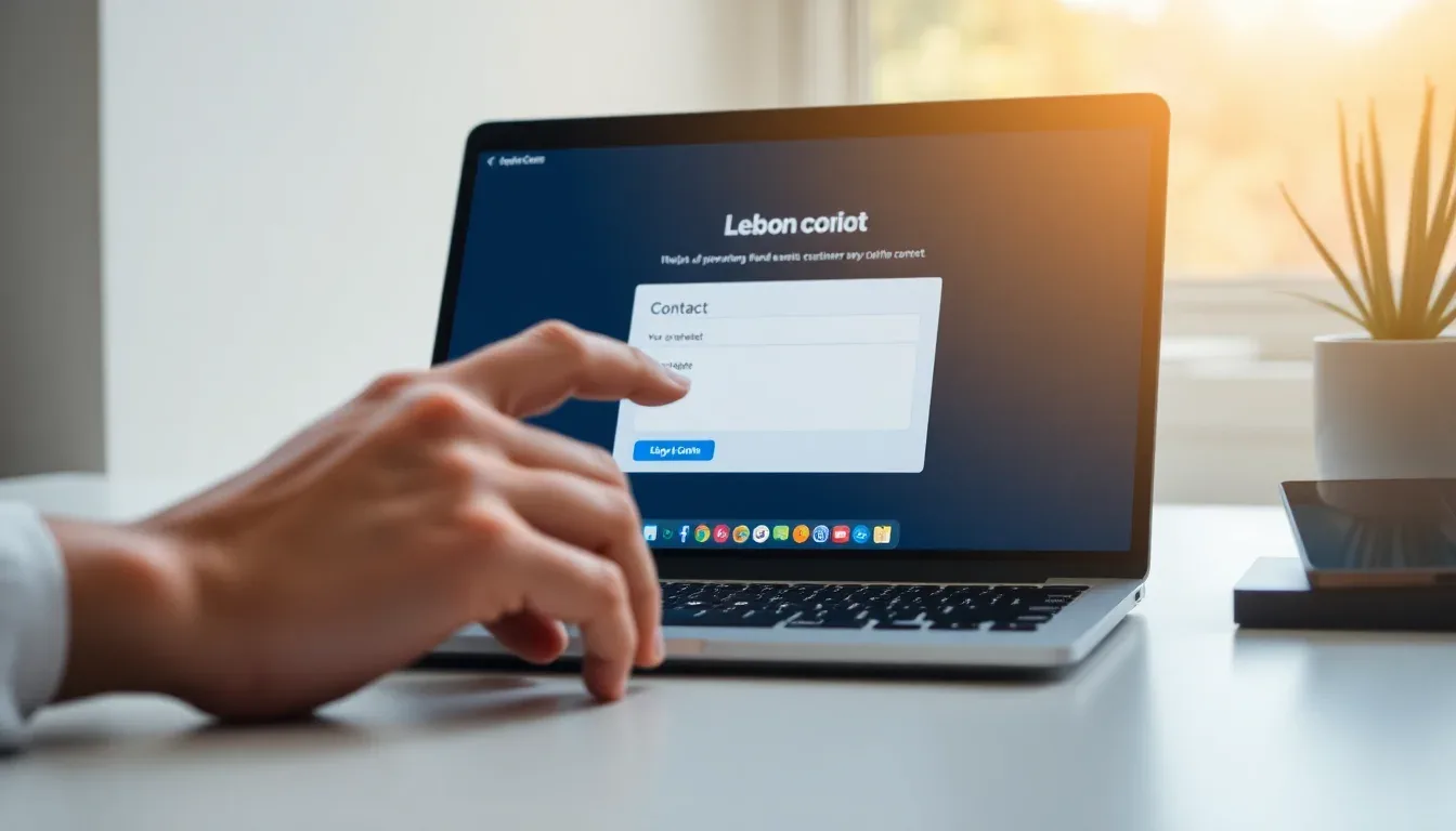 Le formulaire de contact en ligne  la méthode principale